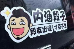 内涵段子tv车贴,内涵段子TV车贴背后的文化密码